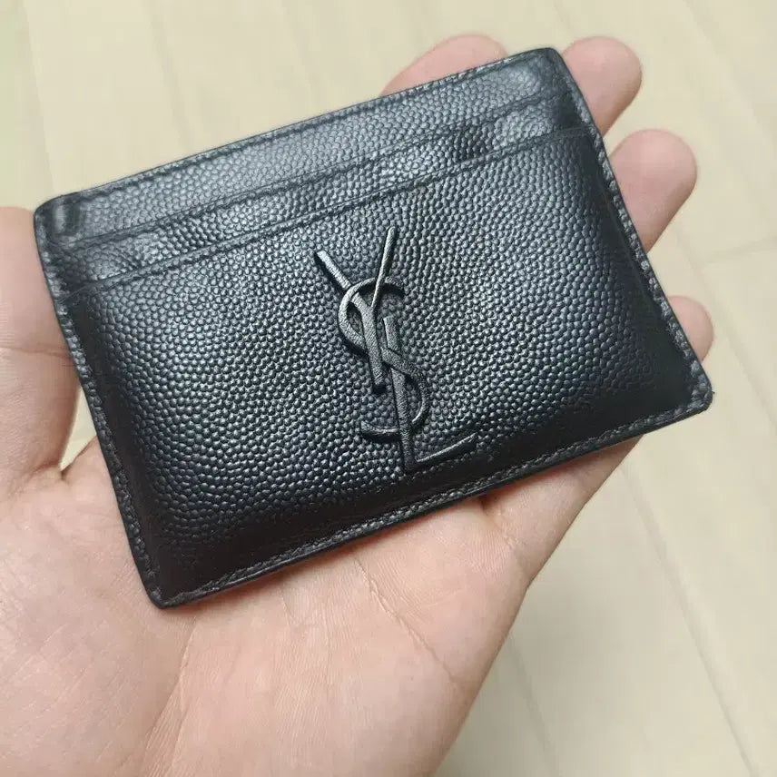 [BUNJANG] Saint Laurent Card Holder / (정품)입생로랑 카드지갑
