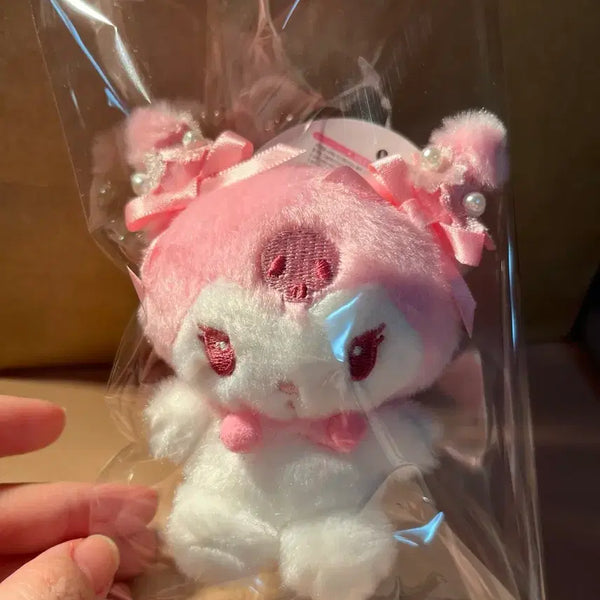 [BUNJANG] Sanrio Kuromi Cherry Blossom Keychain / [새상품]벚꽃 핑크 쿠로미 키링