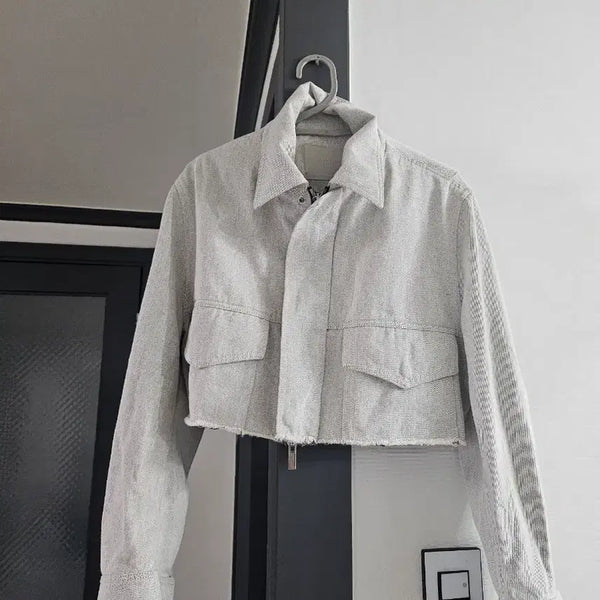 [BUNJANG] SYSTEM Cropped Jacket / SYSTEM크롭자켓