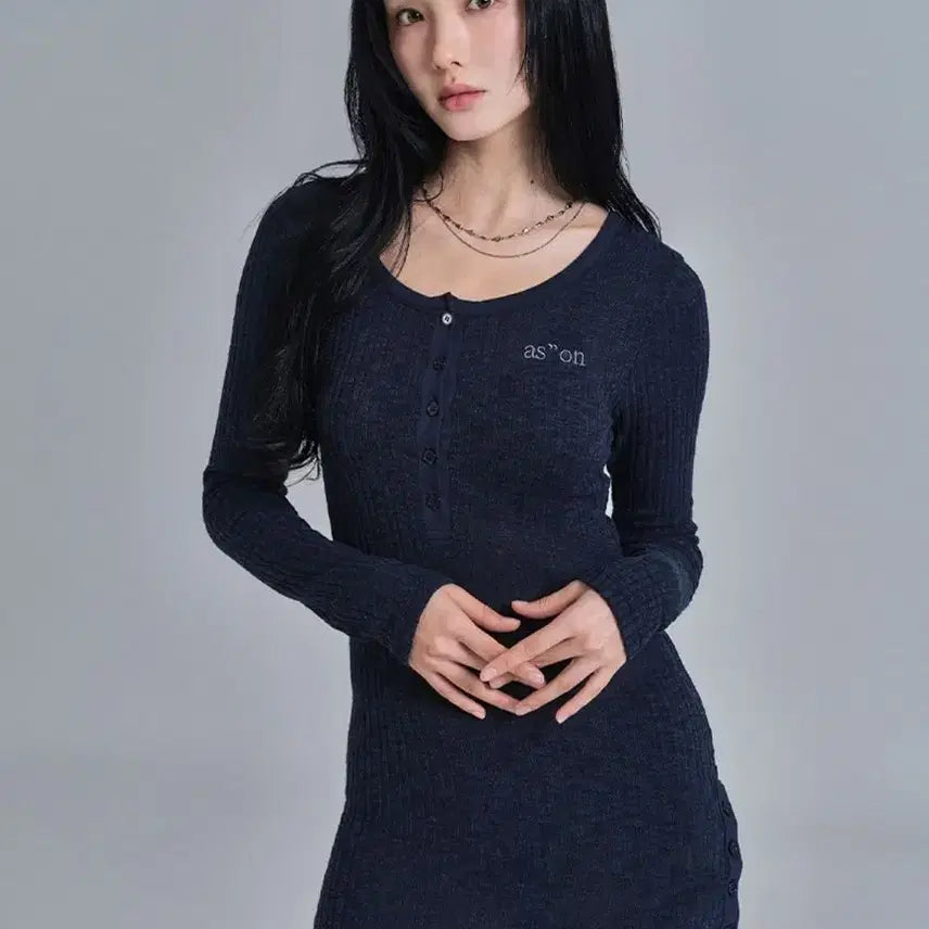 [BUNJANG] AZON Libbed Combi Mini Dress / 애즈온 리브드 콤비 미니 드레스 원피스 LIBBED COMBI MINI DRESS