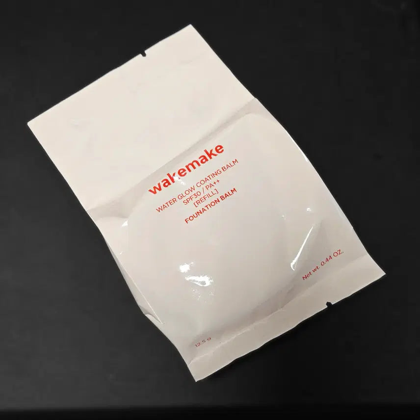 [BUNJANG] WAKEMAKE Water Glow Coating Balm Refill (02 Vanilla Ivory) + Marsmarles Pouch Option / [새상품] 웨이크메이크 워터 글로우 코팅밤 02 바닐라아이보리 리필 + 마스마룰즈 파우치 추가 구매 가능