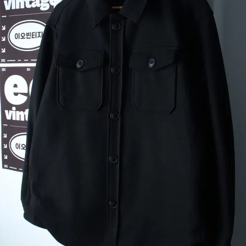 [BUNJANG] Zara Zip-Up Windbreaker Jumper Jacket Blouson Black Poly / (S-L) 자라 집업 바람막이 점퍼자켓 블루종 블랙 폴리-H38230