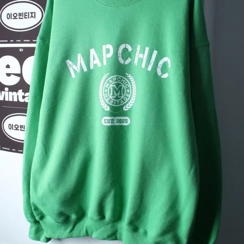 [BUNJANG] MAPCHIC Men's Sweatshirt T-Shirt / (L-2XL) MAPCHIC 맵시크 맨투맨 티셔츠 새상품-H38263