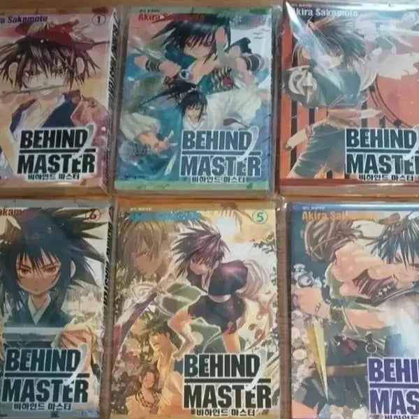 [BUNJANG] The Behind Master Complete Set Volumes 1-6 / 만화책인 비하인드 마스터 1-6권 완결