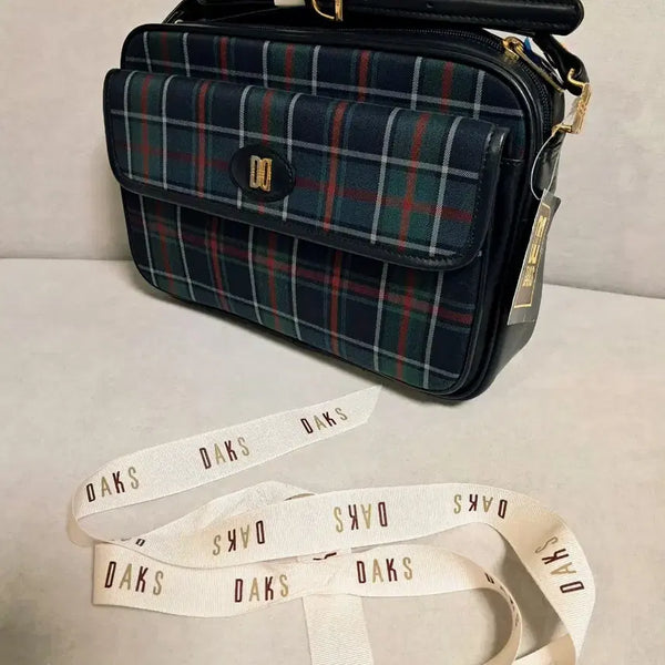 [BUNJANG] DAKS Check Mini Crossbody Bag / 새상품  DAKS 닥스 체크 미니크로스백