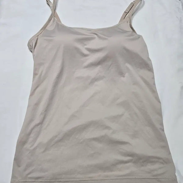 [BUNJANG] Women's Beige Bra Top (Size 95/M) / (중고) 여성 자주 베이지 브라탑 95 (M)