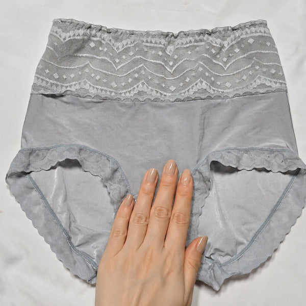 [BUNJANG] Women's Lace Gray Panties M / (중고) 여성 레이스 그레이 팬티 M