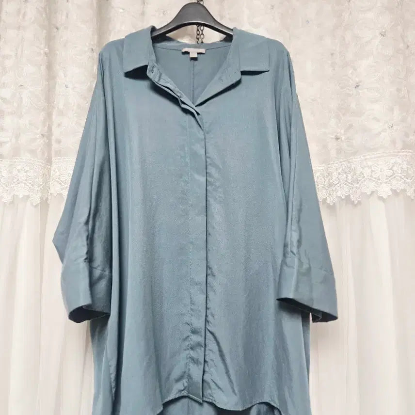 [BUNJANG] COS Tailored Oversized Shirt Lyocell 100% / COS 테일러드 오버핏셔츠