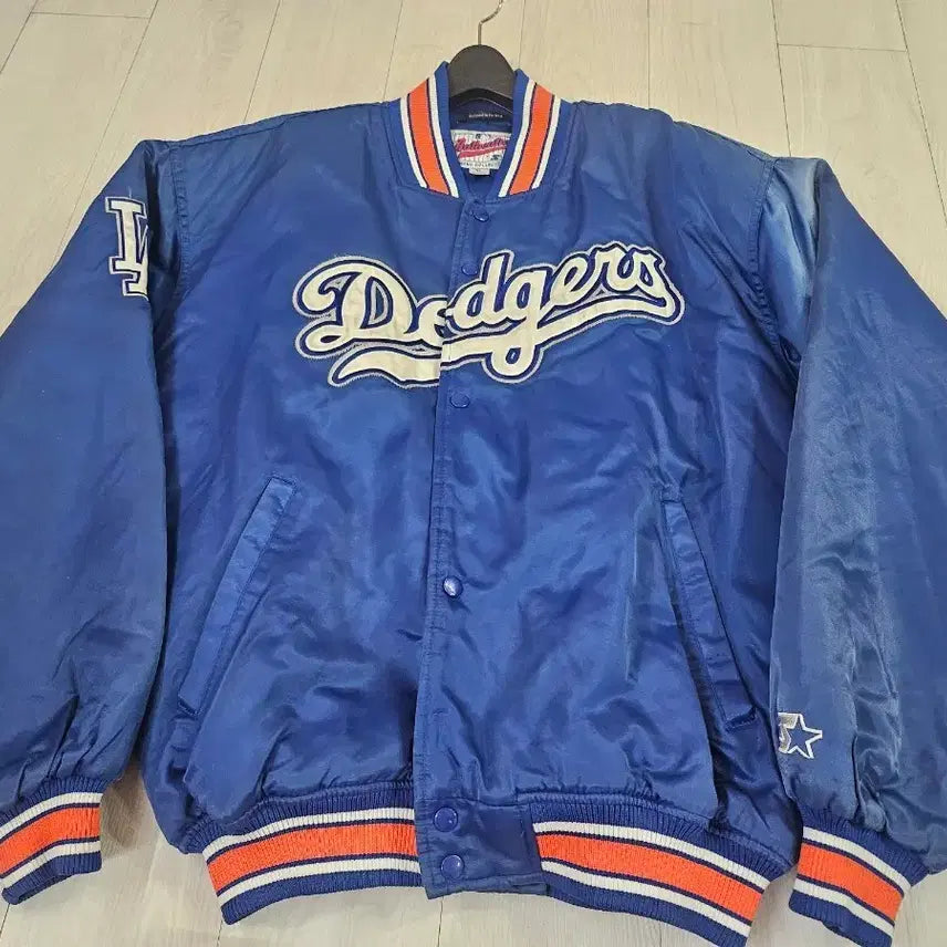 [BUNJANG] MLB LA Dodgers Starter Jumper XL / MLB LA다저스 스타터 점퍼 XL (가슴오염)