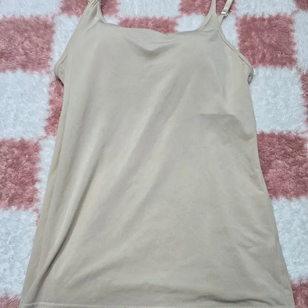 [BUNJANG] Women's Beige Camisole Bra (Used) / (중고) 여성 베이지 브라 캡나시