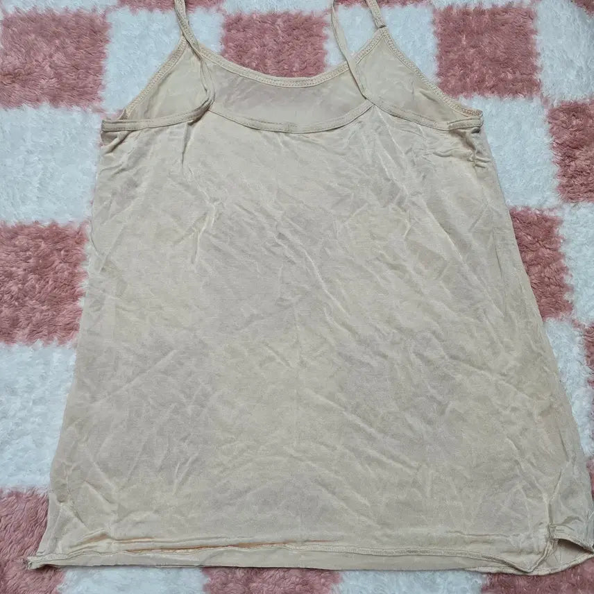 [BUNJANG] Women's Beige Camisole Tank Top / (중고) 여성 베이지 캐미솔 나시