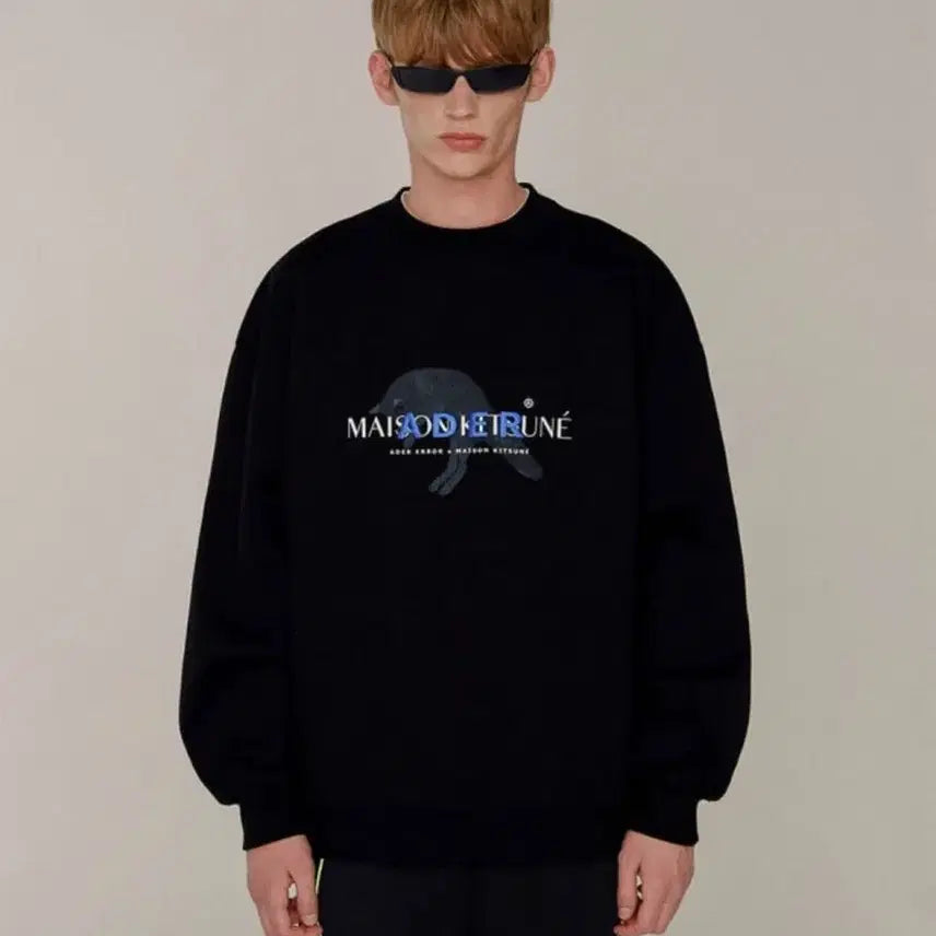 [BUNJANG] Ader Error x Maison Kitsuné 19SS Jump Fox Sweatshirt A1 / [극희귀/S급] 아더에러 x 메종키츠네 19SS 점프폭스 맨투맨 A1