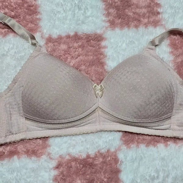 [BUNJANG] Women's Beige Bra 80B (Used) / (중고) 여성 베이지 브래지어 80B