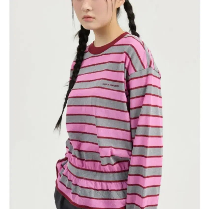 [BUNJANG] Lucky Chouette Peplum Knit Top / 럭키슈에뜨 페플럼 니트 (2026년 신상)