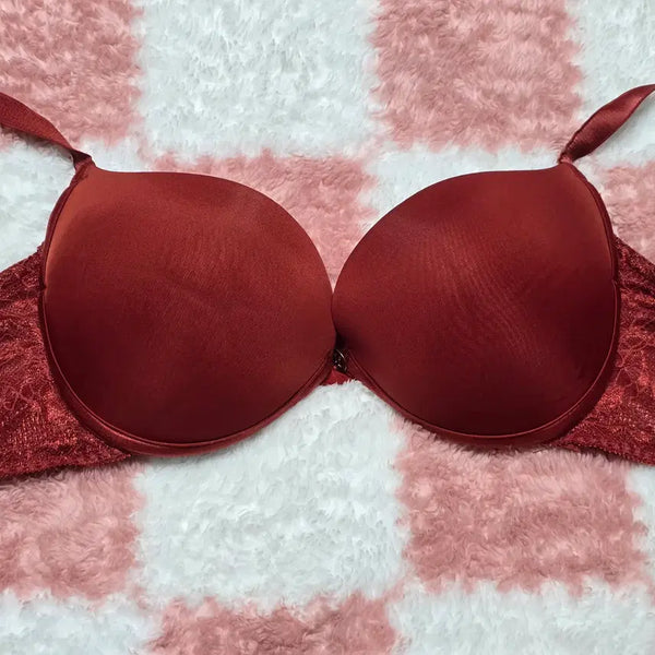 [BUNJANG] Wonderbra Red Bra 80A (Used) / (중고) 여성 원더브라 레드 브래지어 80A