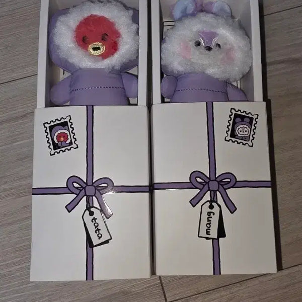 [BUNJANG] BT21 Tata & Mang Character Dolls Set / 타타 망 인형
