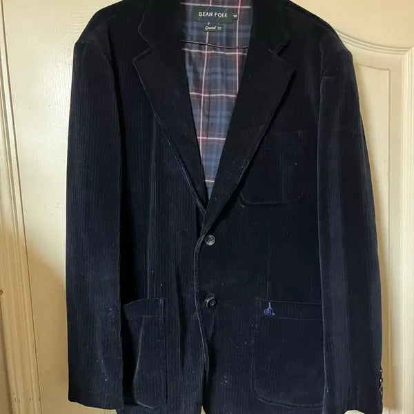 [BUNJANG] Beanpole Corduroy Jacket Navy / 빈폴 코듀로이 자켓 네이비