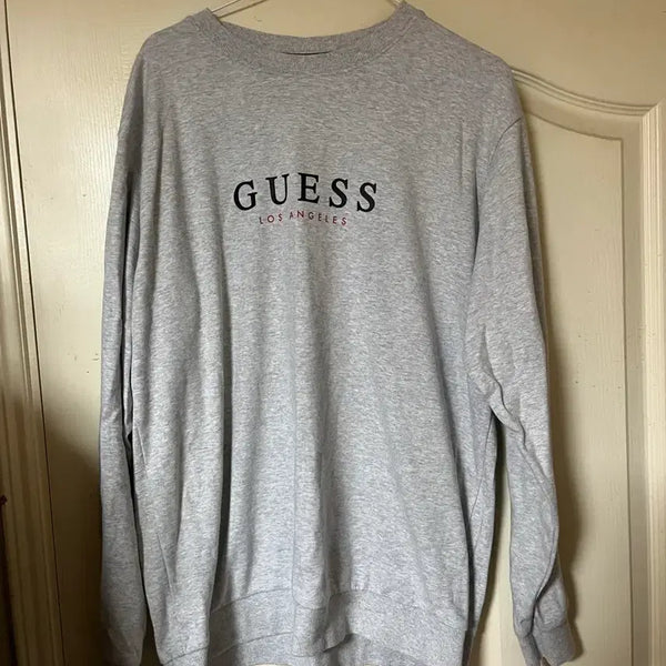[BUNJANG] Guess Sweatshirt Grey / 게스 맨투맨 그레이