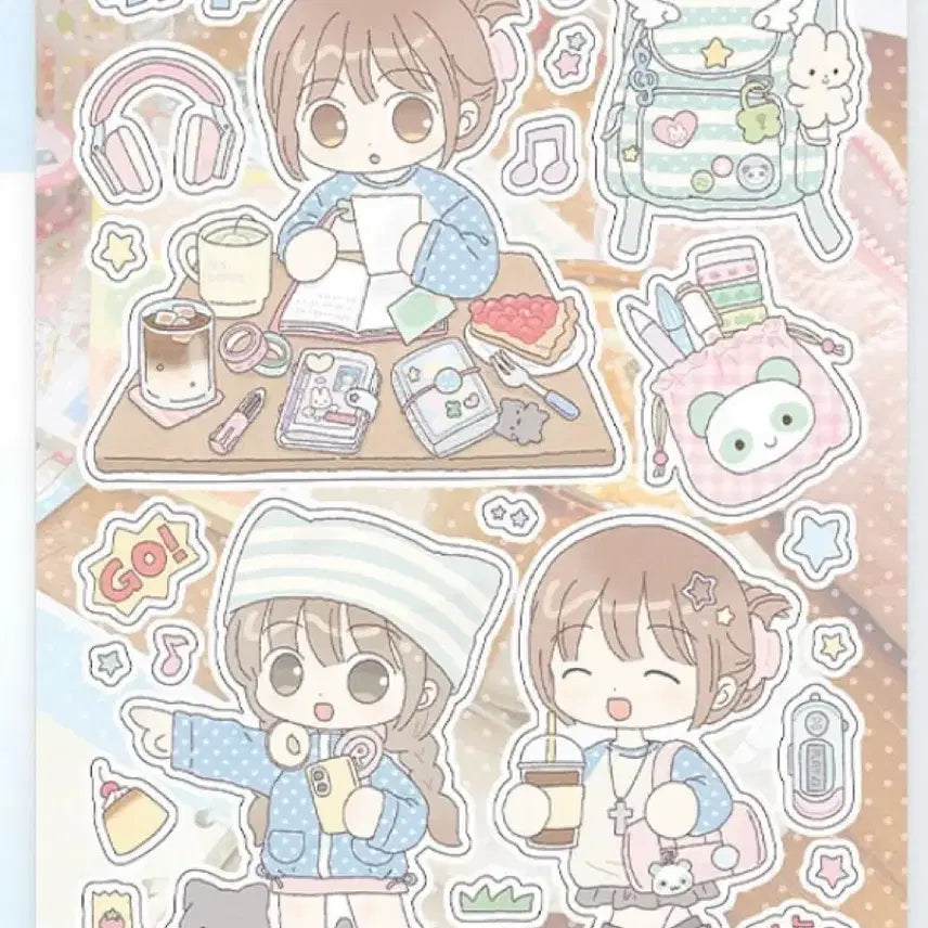 [BUNJANG] Ryeon Fancy Sticker Set / 라연팬시 스티커 처분