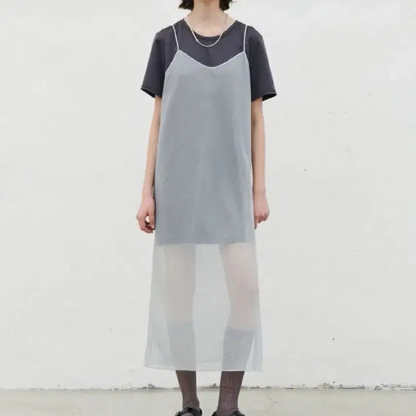 [BUNJANG] LEWIT Chiffon Maxi Dress / 르윗 원피스