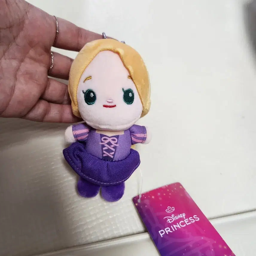 [BUNJANG] Disney Princess Rapunzel Doll Keychain New / 디즈니 프린세스 라푼젤 인형키링 새상품
