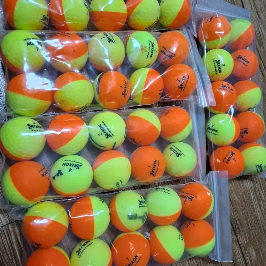 [BUNJANG] Srixon Q-Star Golf Balls (50 Count) - Used / 스릭슨 반반공 큐스타 50알 / 사용감있는볼