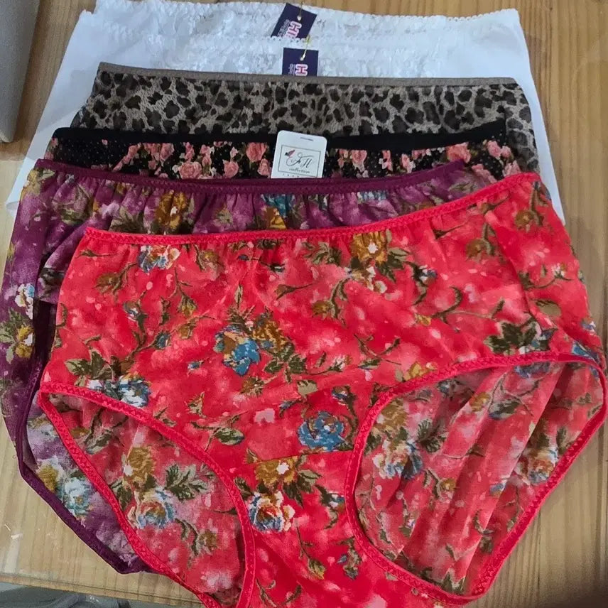 [BUNJANG] Big Size Panties (Sizes 100-105) - 6 Pack / 빅사이즈팬티100~105호6장10,000원