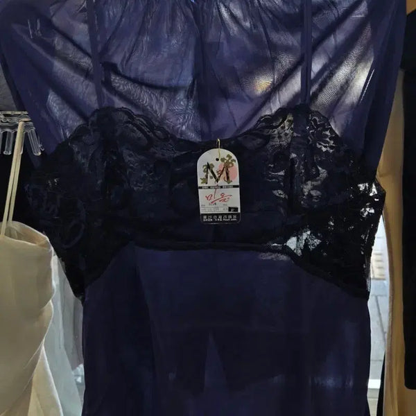 [BUNJANG] Printed Lingerie Slip / 나염 란제리 슬립