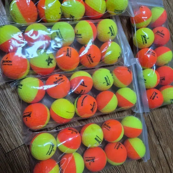 [BUNJANG] Srixon Q-Star Golf Balls (50 Count) - Used / 스릭슨 반반공 큐스타 50알 / 사용감있는볼
