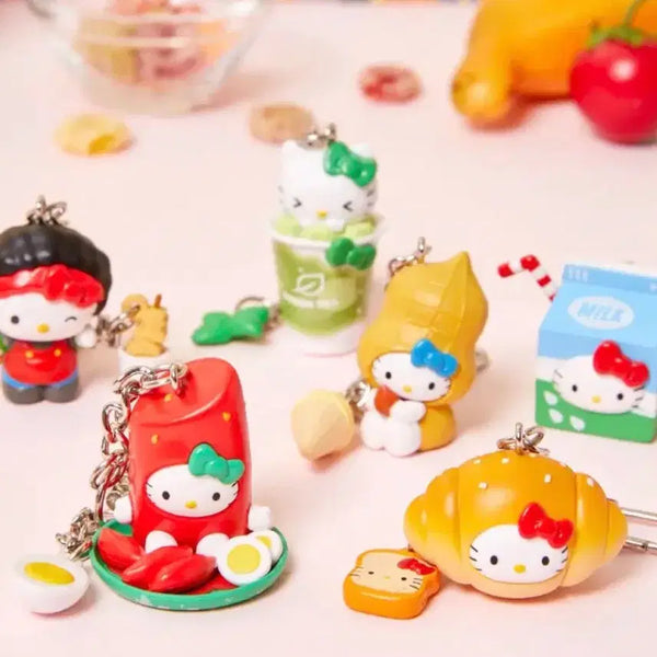 [BUNJANG] Hello Kitty Keyring Set / (현물)올리브영 텐바이텐 헬로키티 키링세트