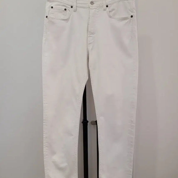 [BUNJANG] Acne Studios River White Denim Jeans Size 32 / 아크네 스튜디오 블라 콘스트 리버 화이트 데님 32사이즈