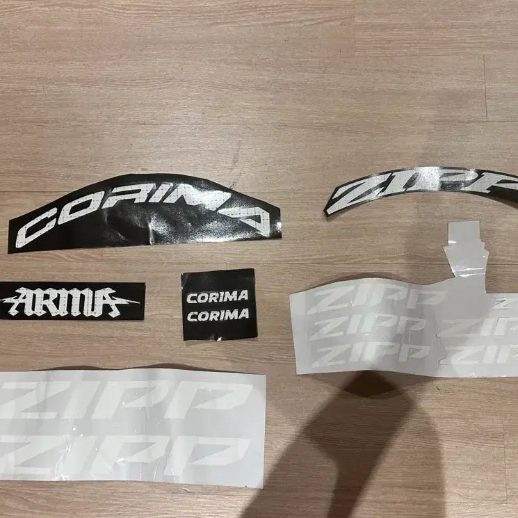 [BUNJANG] Corima ZIP Wheel Decal Set / 코리마 짚 데칼