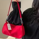[BUNJANG] Red Mini Shoulder Bag / 레드 미니 숄더백