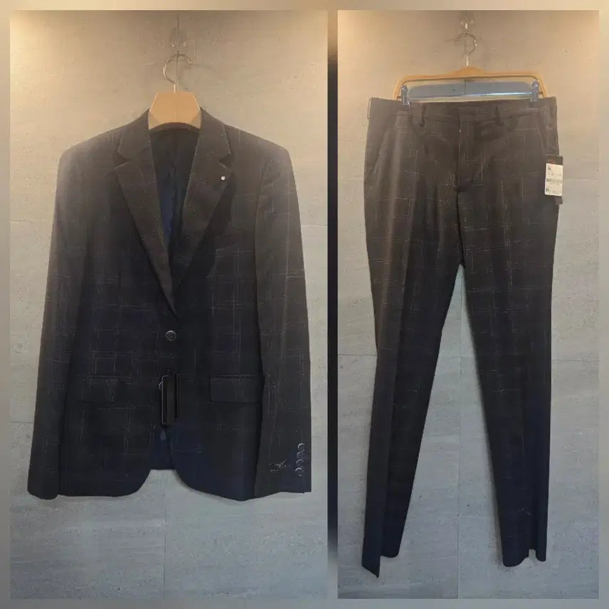 [BUNJANG] Super 100s 98% Wool Suit Set / super100s. 모98프로. 정장 셋업.