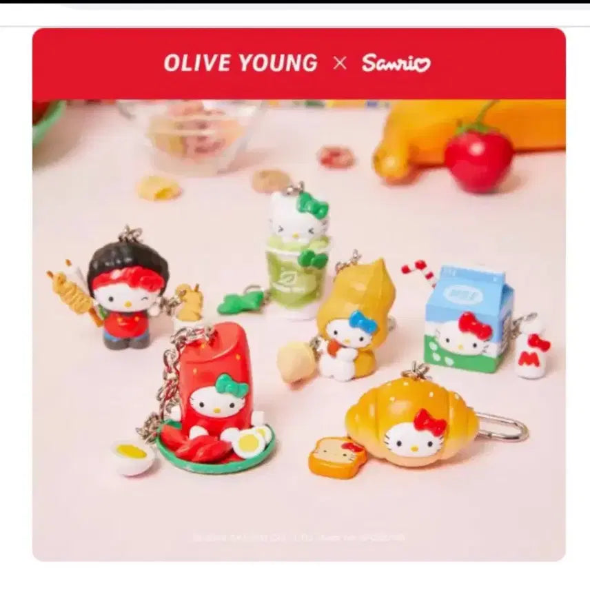[BUNJANG] Sanrio Hello Kitty Local Keychain / 올리브영 텐바이텐 지역 헬로 키티 키링