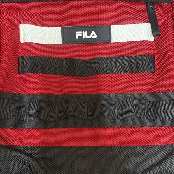 [BUNJANG] Fila Backpack Red/Black / 휠라 백팩 레드/블랙