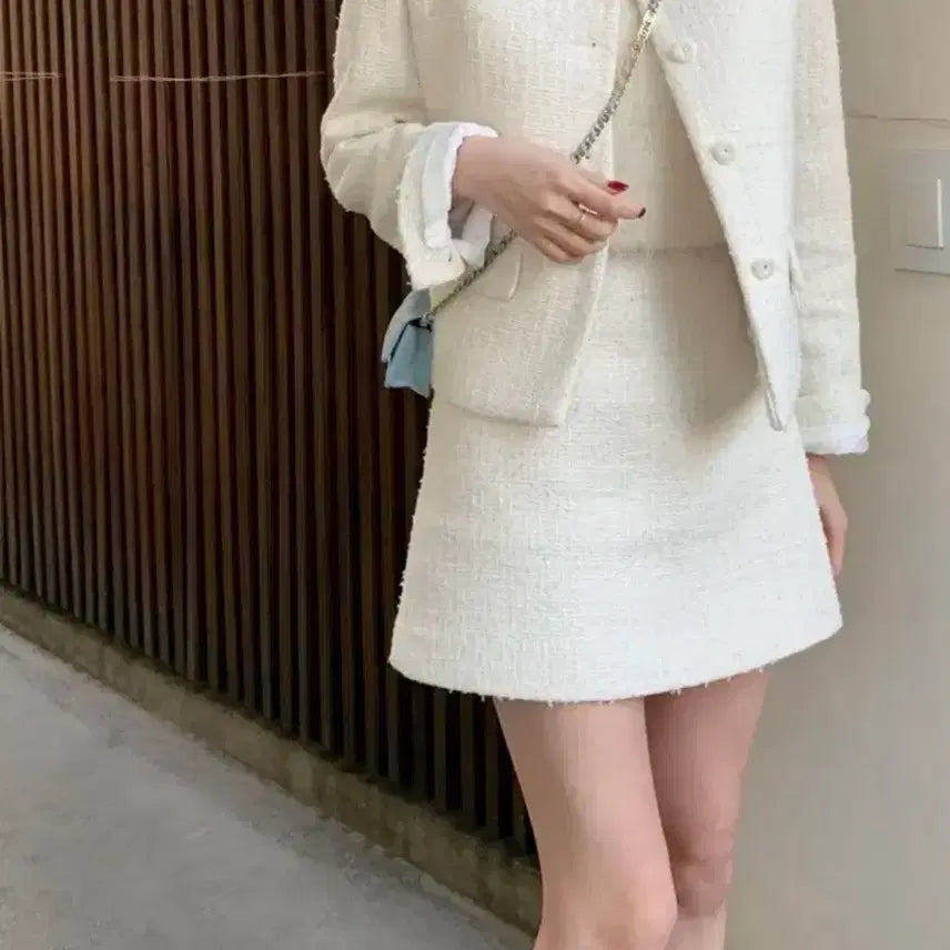 [BUNJANG] Lietto Moet Tweed Jacket / 리에뜨 모엣 트위드 자켓