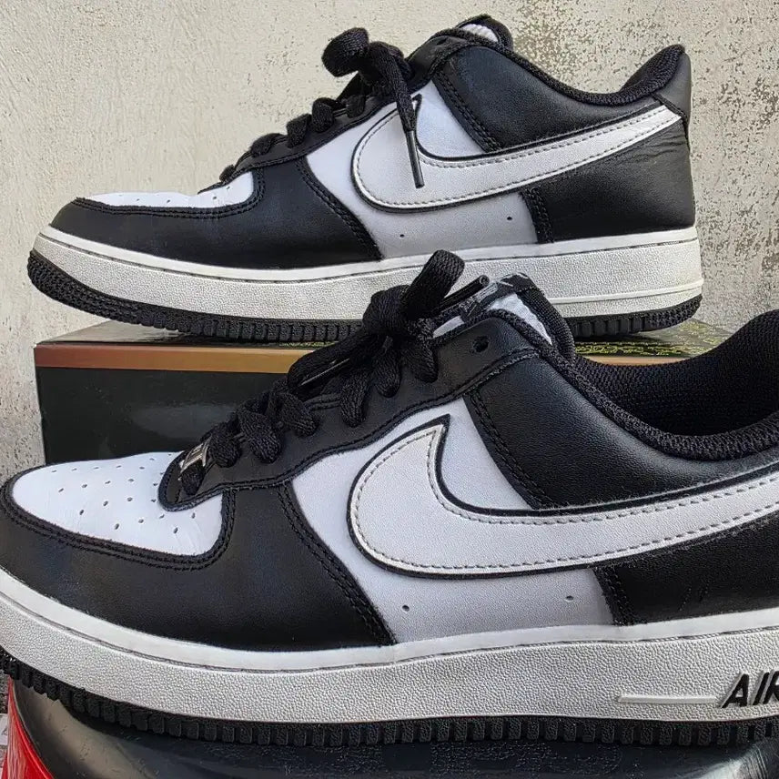 [BUNJANG] Nike Air Force 1 Low Black White Orca 265 / 나이키 에어포스 1 로우 블랙 화이트 범고래포스 265