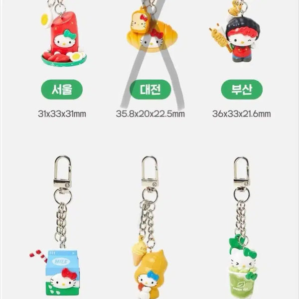 [BUNJANG] Hello Kitty Keyring (Excludes Daejeon) / 올리브영 텐바이텐 지역 헬로 키티 키링(대전제외)
