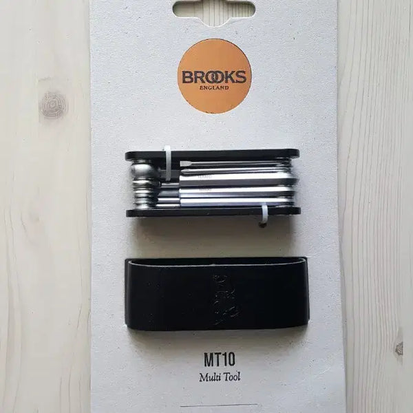 [BUNJANG] Brooks MT10 Bicycle Multi-Tool (Black/Light Brown) / 영국 브룩스 Brooks MT10 자전거 멀티툴 휴대용 공구 (블랙/라이트브라운) 새제품