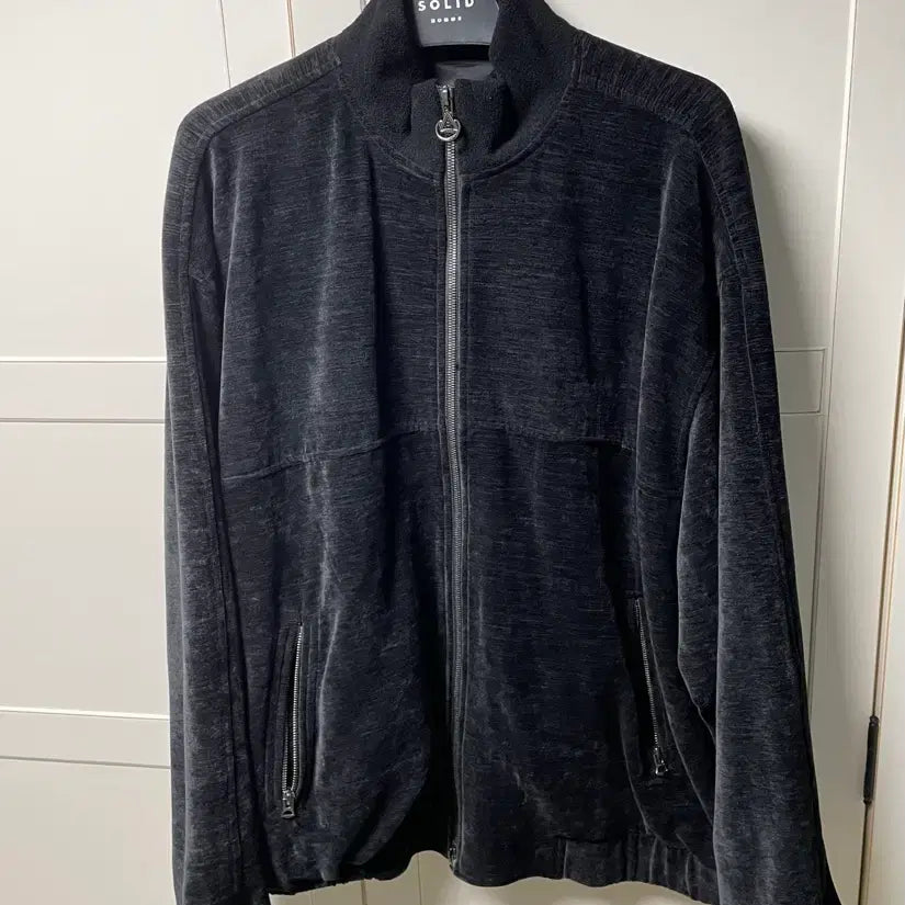 [BUNJANG] Solid Homme 25FW Black Velvet Jacket Size 52 / 솔리드옴므 25fw 블랙 벨벳 자켓 52사이즈
