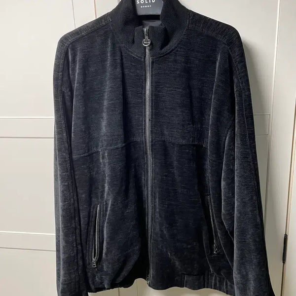 [BUNJANG] Solid Homme 25FW Black Velvet Jacket Size 52 / 솔리드옴므 25fw 블랙 벨벳 자켓 52사이즈