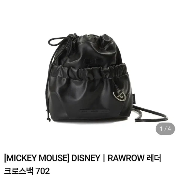 [BUNJANG] RAWROW Disney Mickey Mouse Cross Bag Black / RAWROW 디즈니 미키마우스 크로스백 702 블랙