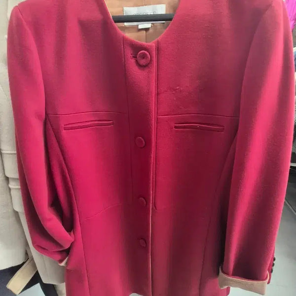 [BUNJANG] GIGOSSE Collarless Long Jacket / Half Coat / GIGOSSE의 노카라 롱 자켓/반코트