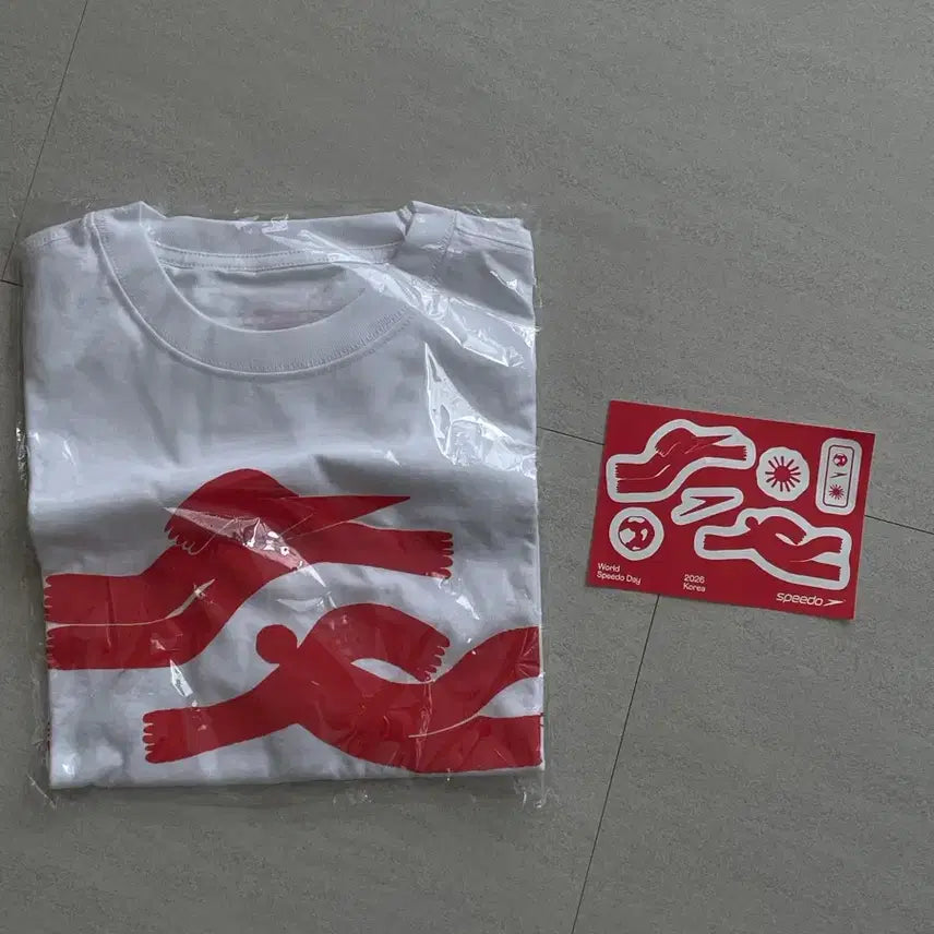 [BUNJANG] Speedo Short Sleeve T-Shirt (Sealed) / (미개봉 새상품) 스피도 반팔티