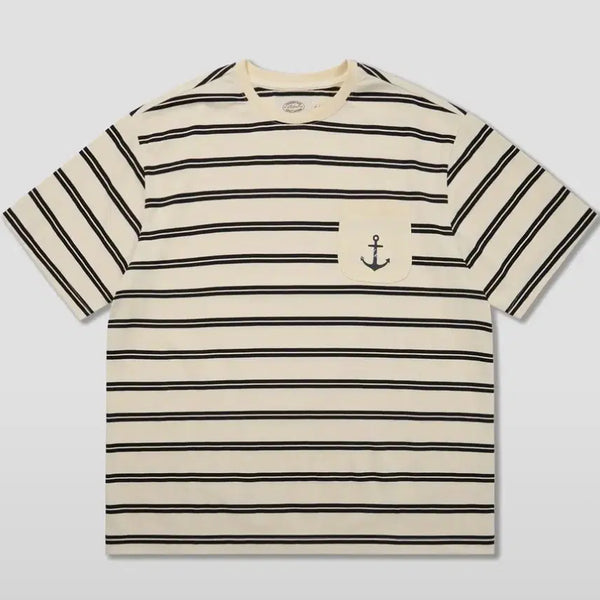 [BUNJANG] Amphist Seaman Stripe T-Shirt / 암피스트 시맨 스트라이프 티셔츠 판매합니다(m)