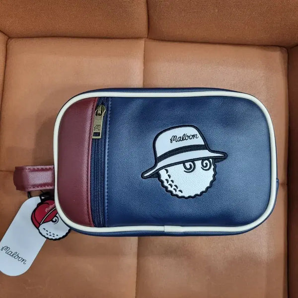 [BUNJANG] Malbon Golf Classic Pouch Bag / 말본 골프 클래식 파우치 가방