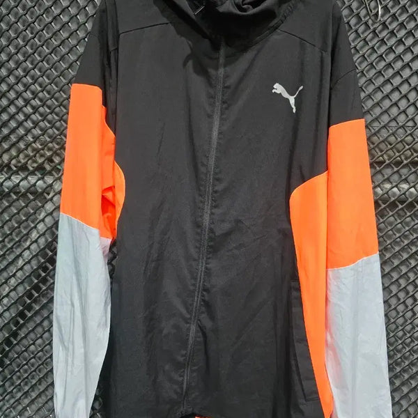[BUNJANG] Puma Hooded Windbreaker Jacket / 푸마 후드 바람막이 자켓
