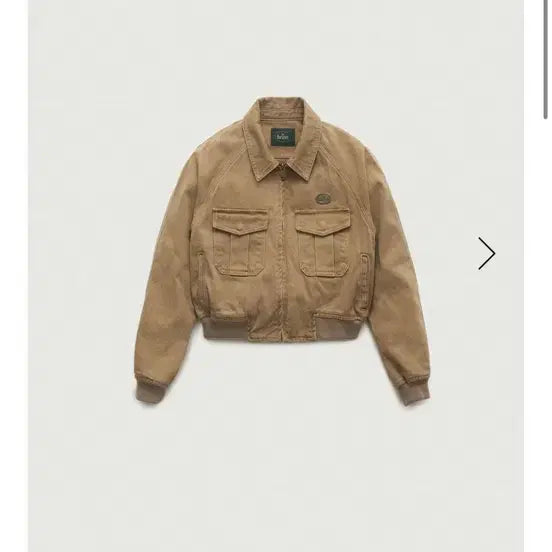 [BUNJANG] TheBarnet Tessie Cotton Blouson - Camel / 더바넷Tessie Cotton Blouson_Camel