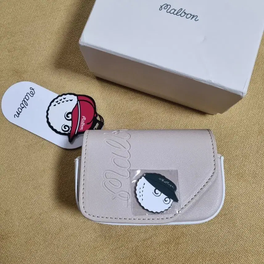 [BUNJANG] Malbon Golf Rangefinder Pouch and Ball Marker Set / 말본 골프 거리측정기 볼마커 파우치 케이스